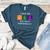 Chemisty Science Teacher Periodic Table Halloween Women's Heather T-Shirt Heather Deep Teal