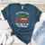 Christmas Teacher Squad Festive Car Tree Lights Xmas Women's Heather T-Shirt Heather Deep Teal
