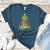 Christmas Tree Made Of Crayons School Teacher Life Student Women's Heather T-Shirt Heather Deep Teal Christmas Tree Made Of Crayons School Teacher Life Student Women's Heather T-Shirt Heather Deep Teal