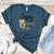 Coffee Gives Me Teacher Power Teacher Elementary Women Women's Heather T-Shirt Heather Deep Teal