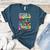 Color The World With Kindness Teacher Back To School Women's Heather T-Shirt Heather Deep Teal