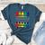 Colorful Crayon Kindergarten Team Tee For Teachers Students Men Women Kids Women's Heather T-Shirt Heather Deep Teal Colorful Crayon Kindergarten Team Tee For Teachers Students Men Women Kids Women's Heather T-Shirt Heather Deep Teal