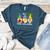 Cute Gnomes Teach Love And Inspire Back To School Teacher Women's Heather T-Shirt Heather Deep Teal