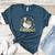 Cute Goose It's A Beautiful Day To Teach 1st Grade Teacher Women's Heather T-Shirt Heather Deep Teal