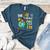 Earth Without Art Is Just Eh Artist Art Teacher Women's Heather T-Shirt Heather Deep Teal