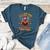Eat Kids Punctuation Saves Lives Thanksgiving Turkey Teacher Women's Heather T-Shirt Heather Deep Teal