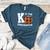 Fall Kindergarten Teacher K Is For Buffalo Plaid Pumpkin Women's Heather T-Shirt Heather Deep Teal Fall Kindergarten Teacher K Is For Buffalo Plaid Pumpkin Women's Heather T-Shirt Heather Deep Teal