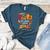 Lets Fall In Love With PE Teacher Thanksgiving Women's Heather T-Shirt Heather Deep Teal