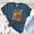 Fall In Love With Science Math Teacher Fall Thanksgiving Women's Heather T-Shirt Heather Deep Teal
