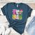 Fri-Yay Happy Friday Weekend Teacher Back To School Women's Heather T-Shirt Heather Deep Teal