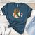 Ghosts Reading Books Teacher Halloween Librarian Boooks Women's Heather T-Shirt Heather Deep Teal Ghosts Reading Books Teacher Halloween Librarian Boooks Women's Heather T-Shirt Heather Deep Teal