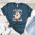 Groovy Halloween Trick Or Teach Retro Floral Ghost Teacher Women's Heather T-Shirt Heather Deep Teal Groovy Halloween Trick Or Teach Retro Floral Ghost Teacher Women's Heather T-Shirt Heather Deep Teal