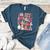 Groovy In My Spooky Teacher Era Halloween Party Boo Women's Heather T-Shirt Heather Deep Teal
