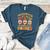 Groovy Thanksgiving With My Gnomie Women Teacher Fall Gnome Women's Heather T-Shirt Heather Deep Teal Groovy Thanksgiving With My Gnomie Women Teacher Fall Gnome Women's Heather T-Shirt Heather Deep Teal