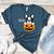 The Halloween Boston Terrier Women's Heather T-Shirt Heather Deep Teal
