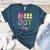 Happy Dot Day 2025 Teacher Kids Girls Colorful Polka Dot Day Women's Heather T-Shirt Heather Deep Teal