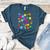 Happy Dot Day Colorful Polka Dot Art Teacher Student Kids Women's Heather T-Shirt Heather Deep Teal