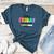 Happy Friyay Teacher School Friday Weekend Vibes Women's Heather T-Shirt Heather Deep Teal Happy Friyay Teacher School Friday Weekend Vibes Women's Heather T-Shirt Heather Deep Teal
