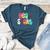 Head Start Team Homeschool Teacher Headstart Back To School Women's Heather T-Shirt Heather Deep Teal