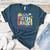 Hello Fifth Grade Team 5th Grade Back To School Teacher Kids Women's Heather T-Shirt Heather Deep Teal