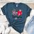 K Is For Kindergarten Teacher Coquette Bow Back To School Women's Heather T-Shirt Heather Deep Teal K Is For Kindergarten Teacher Coquette Bow Back To School Women's Heather T-Shirt Heather Deep Teal