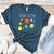 Kids Solar Systems Cute Planets Space Science Teacher School Women's Heather T-Shirt Heather Deep Teal