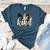 Be Kind Women Inspirational Teacher Animal Print Women's Heather T-Shirt Heather Deep Teal