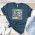 Learning Is Out Of This World Space Teacher Cute Groovy Women's Heather T-Shirt Heather Deep Teal Learning Is Out Of This World Space Teacher Cute Groovy Women's Heather T-Shirt Heather Deep Teal