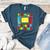 Level Up Your Education Gaming Inspired Teacher Gamers Women's Heather T-Shirt Heather Deep Teal Level Up Your Education Gaming Inspired Teacher Gamers Women's Heather T-Shirt Heather Deep Teal