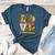 LOVE Kindergarten Pumpkin Teacher Student Halloween Costume Women's Heather T-Shirt Heather Deep Teal