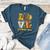 LOVE Pre-K Pumpkin Teacher Student Halloween Costume Women's Heather T-Shirt Heather Deep Teal