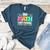 Do Math Not Magic Show Your Work Math Teacher Women's Heather T-Shirt Heather Deep Teal