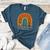 Music Teacher I Teach My Favorite Musicians Autumn Rainbow Men Women Women's Heather T-Shirt Heather Deep Teal
