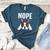 Nope Boston Terrier Puppy Dog Bostie Lover Men Women Girls Kids Women's Heather T-Shirt Heather Deep Teal