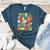 PE Teacher Back To School Physical Education Gym Teachers Women's Heather T-Shirt Heather Deep Teal