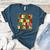 PE Teacher Christmas Holiday Women's Heather T-Shirt Heather Deep Teal PE Teacher Christmas Holiday Women's Heather T-Shirt Heather Deep Teal