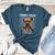 Personal Stalker I'Ll Follow You Wherever You Go Yorkie Women's Heather T-Shirt Heather Deep Teal