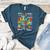 Play Is Learning Kindergarten Preschool Teacher Appreciation Women's Heather T-Shirt Heather Deep Teal