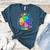 Play Is Learning Teacher Kindergarten For Men Women Kids Women's Heather T-Shirt Heather Deep Teal