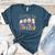 Pre-K Boo Crew Ghost Halloween Teacher Student Women's Heather T-Shirt Heather Deep Teal