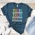There Their They’Re Grammar Joke For English Teacher Student Women's Heather T-Shirt Heather Deep Teal