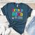 Retired Science Teacher Periodic Table Teacher Life Women's Heather T-Shirt Heather Deep Teal