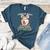 Siberian Husky Professional Human Trainer Women's Heather T-Shirt Heather Deep Teal