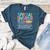 Special Education Team Definition Retro Ed Team Crew Teacher Women's Heather T-Shirt Heather Deep Teal