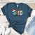 SPED Squad Special Education Teacher Autism Christmas Women Women's Heather T-Shirt Heather Deep Teal