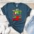 My Students Stole My Heart Teacher Holiday Merry Christmas Women's Heather T-Shirt Heather Deep Teal