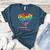 It Takes a Big Heart To Shape Little Minds Teacher Women's Heather T-Shirt Heather Deep Teal