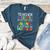Teacher Besties Because Going Crazy Alone Is Not Fun Women's Heather T-Shirt Heather Deep Teal