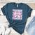 Teacher Bow Pencil Flowers Teacher Back To School Women's Heather T-Shirt Heather Deep Teal Teacher Bow Pencil Flowers Teacher Back To School Women's Heather T-Shirt Heather Deep Teal