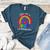 Teacher You Are a Rainbow Of Possibilities Funny Women's Heather T-Shirt Heather Deep Teal Teacher You Are a Rainbow Of Possibilities Funny Women's Heather T-Shirt Heather Deep Teal
